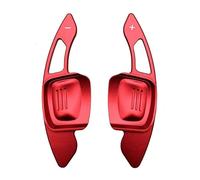 CHNJQEML Leve del cambio per auto Per VW Per Golf 8 Per Scirocco MK8 Per CC Per GTI Per RLine Parti Automotive Volante Alluminio Interni Auto(Red)