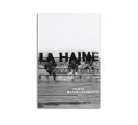 CHNT Poster artistico da parete con film La Haine su tela, per soggiorno, camera da letto, casa, ufficio, palestra, 30 x 45 cm