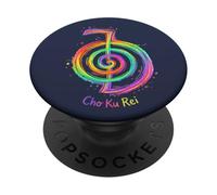 Cho Ku Rei Symbol, Reiki, Power, Protection, Aura Flow PopSockets PopGrip Adesivo