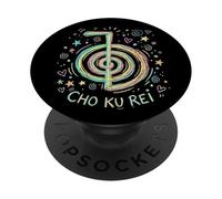 Cho Ku Rei Symbol, Reiki, Power, Protection, Aura Flow PopSockets PopGrip Adesivo