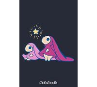 Chobits anatta and attashi with star Notebook: 6x9 120 Pages, Diary, Matte Finish Cover, Planner, Journal, 6Lined College Ruled Paper