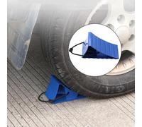 Chock per ruota Plastica per Rimorchio Camper per moto Elevatore Auto Portatile