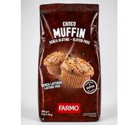 Choco Muffin Senza Glutine e Senza Lattosio 4 Pezzi da 50g Totale 200g Muffin Confezionati Singolarmente Snack Dolce Gluten Free Ideale Per Intolleranti Colazione Merenda