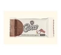 CHOCO ZERO COCCO. Senza zucchero. Senza glutine. Tavoletta da 25g.