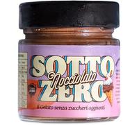 Choco Zero Sotto Zero Preparato per Gelato Crema Spalmabile Senza Zuccheri Aggiunti Senza glutine, Senza Lattosio Vasetto da 250g Facile da Preparare (Nocciolato)