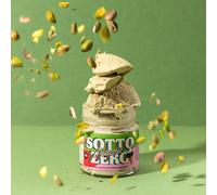 Choco Zero Sotto Zero Preparato per Gelato Crema Spalmabile Senza Zuccheri Aggiunti Senza glutine, Senza Lattosio Vasetto da 250g Facile da Preparare (Pistacchio)