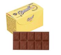 Choco Zero Tavolette di Cioccolato al Latte e Riso Soffiato Senza Zuccheri Aggiunti 25g 123 Kcal Cioccolato Senza Zucchero per Spuntino Palestra Senza Glutine Low Carbs