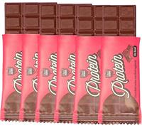 Choco Zero Tavolette di Cioccolato Fondente e Proteine del Latte Senza Zuccheri Aggiunti 25g 114 Calorie Cioccolato Senza Zucchero per Spuntino Palestra Senza Glutine Low Carbs