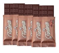 Choco Zero Tavolette di Cioccolato Fondente Senza Zuccheri Aggiunti 25g 118 Calorie Cioccolato Senza Zucchero per Spuntino Palestra Senza Glutine Low Carbs