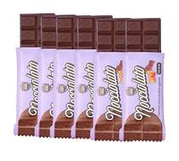 Choco Zero Tavolette di Nocciolato Fondente Senza Zuccheri Aggiunti 25g 121 Calorie Cioccolato Senza Zucchero per Spuntino Palestra Senza Glutine Low Carbs