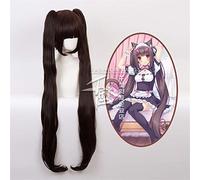 Chocola Nekopara Cosplay Parrucca Cioccolato Resistente al calore Capelli sintetici Chocola Capelli Cosplay