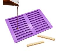 Chocolate Bar Mold, 20 Cavities Non Stick Choclate Tray, Candy Bar Mold