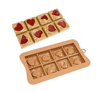 Chocolate Bar Molds | Cheesecake Pudding Butter Mould | Food Grade Silicone Deep Mold for Party Birthday Baking Dessert Home Festival Cooking Holiday Kitchen Celebration