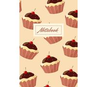 Chocolate Cupcakes With Sweet Cherry On Top Journal: Notebook