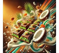 Chocolate Dubai Oasis Bliss - Concentrato di sapore di cocco - Vegano - Sasami - 100ml