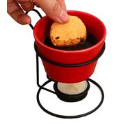 Chocolate Fonduta Cup - Candy Melting Warmer, Chocolate Melting Cup for Hot Chocolates, Butter, Cheese | Electric Dessert Maker for Family Gatherings, Christmas, Home, Kitchen, Coffee, Parties