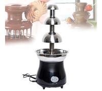 Chocolate Fountain, 3 Tier Chocolate Fondue for Parties, Nacho Cheese, Ranch, Sauce, Wedding, Chocolate Fountain Machine