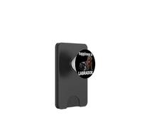 Chocolate Lab Black Lab, cane Labrador Retriever, amante dei cuccioli PopSockets PopWallet per MagSafe