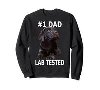 Chocolate Lab Dad The Lab - Cucciolo di Labrador Retriever Felpa