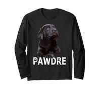 Chocolate Lab Dad The Lab - Cucciolo di Labrador Retriever Maglia a Manica
