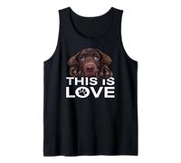 Chocolate Lab Dog - Labrador Retriever, cucciolo di cane marrone Canotta