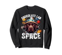 Chocolate Lab Lover Design - Divertente labrador al cioccolato Felpa