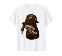 Chocolate Labrador Hunting Hunter Dog Maglietta