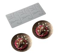 Chocolate Pastry Decorations Fondant Cake Molds Silicone Bakeware Sugar Lace Mat Baking