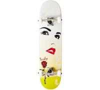 Chocolate Raven Tershy Pro Skateboard Completo (Bianco) taglia 7.875"