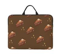 Chocolate Squares Cake Prints - Custodia per laptop da 14 pollici, impermeabile e antiurto, adatta per ufficio, lavoro, viaggi di lavoro e viaggi quotidiani.