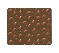 Chocolate Squares Cake - Tappetino per mouse, 10 x 30,5 cm, multi-codice