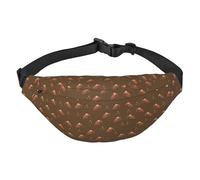 Chocolate Squares - Marsupio per torta, borsa a tracolla, unisex, corsa, escursionismo, alpinismo, viaggi, palestra, fitness bike, Torta al cioccolato quadrati, Taglia unica