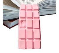 Chocolate Stress Toy, Slow Rise Block, 6.3x2.76 Inches Sensory Relax Item, Realistic Dessert Squeeze Prop, Soft Foam Fidget Object, Calm Down Tool for Adults, Kids, Children, Party, Travel Use