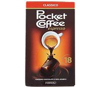 CHOCOLATES POCKET COFFEE CON CAFFE' ARABICO FERRERO 18 pz