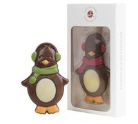 CHOCOLISSIMO - Cioccolato di Natale - Pinguino di cioccolato - Figurine di cioccolato - Dolci natalizi - Regalo di Natale al cioccolato - Idee regalo per bambini, ragazze, ragazzi, uomini, donne