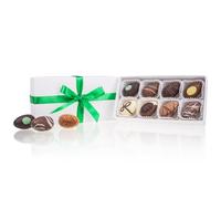 CHOCOLISSIMO - Squisito Mix di Praline in Elegante Confezione, 8 Cioccolatini Pregiati, per Intenditori, Cioccolato, Lussuoso Regalo di Pasqua, Idea Regalo Festa Della Mamma, Uomo, Compleanno, Natale