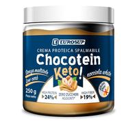 CHOCOTEIN® KETO - Crema Proteica Spalmabile al gusto Nocciola-White | Alto contenuto proteico | Low Carb | High fiber | Senza maltitolo