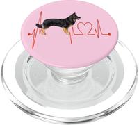 Chodsky Pes My Heartbeat ECG Boemia Pecora Ceca Amante dei cani PopSockets PopGrip per MagSafe