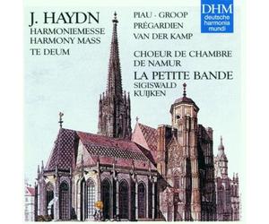 Choeur de chamb Haydn: Harmony Mass - Te Deum / Piau, Groop, Prégardien, va (CD)