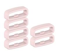 Chofit Anelli di Sicurezza di Ricambio compatibili con Amazfit GTR Mini/GTS 4 Mini/GTS 4/GTS 3/GTS 2 Mini/Bip 3 PRO/Bip 3 Connettore in Custodi del Silicone Fissaggio Anello (Rosa)