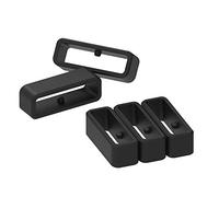 Chofit anelli di sicurezza di ricambio compatibili con Compatibile con Garmin Forerunner 945 230 235 620 630 735XT/Approach S20 S5 S6/Fenix 5/6/7/epix 2 silicone Fermacontenitori Anello sicuri nero