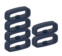 Chofit Anelli di sicurezza di ricambio compatibili con Garmin Venu Sq 2/Venu 2 Plus/epix Pro 42mm/Approach S70 42mm Silicone Connector Keepers 20mm Fastener Ring Holder Loop di sicurezza (blu)