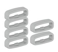 Chofit Anelli di Sicurezza di Ricambio compatibili con Garmin Venu Sq 2/Venu 2 Plus/epix PRO 42mm/Approach S70 42mm Silicone Connector Keepers 20mm Fissaggio Anello titolari (Grigio)