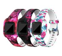 Chofit Braccialetti compatibili con Garmin Vivofit jr.3 Cinturino di ricambio regolabile in morbido silicone, cinturino sportivo per bambini dai 4 anni in su, per Vivofit jr.3 Fitness Tracker, Eine