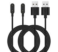 Chofit Caricabatterie compatibile con Samsung Galaxy Fit 3, 3,3 ft/100 cm, cavo di ricarica USB per Galaxy Fit3 SM-R390, confezione da 2 (nero)