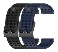 Chofit Cinghie compatibili con Suunto 9 Peak Pro/Vertical Strap, confezione da 2 cinturini sportivi di ricambio in morbido silicone per Suunto 9 Peak Pro/Vertical, 22 cm
