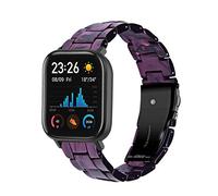 Chofit Cinturini compatibili con Amazfit GTS 4 Mini/GTS 2 Mini Strap, 20 mm Resina Sostituzione Cinturino Cinturino Leggero Accessori per Bip 3 Pro/Bip 3/GTS 3/GTS 2 Mini/GTS 2e/GTS 2 (viola)