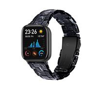 Chofit Cinturini compatibili con Amazfit GTS 4 Mini/GTS 2 Mini Strap, 20 mm Resina Sostituzione Cinturino Cinturino Leggero Accessori per Bip 3 Pro/Bip 3/GTS 3/GTS 2 Mini/GTS 2e/GTS 2 (nero)