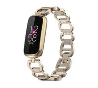 Chofit Cinturini compatibili con Fit bit Luxe, cinturino in metallo classico in acciaio inossidabile, bracciale a catena, sostituzione del braccialetto per Luxe Activity Tracker (oro)
