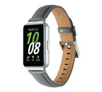 Chofit Cinturini compatibili con Samsung Galaxy Fit 3, cinturino di ricambio in morbida pelle regolabile per Galaxy Fit3 SM-R390, One Size, Pelle, Non pietra preziosa